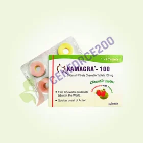 Kamagra Polo Chewable 100mg (Sildenafil Citrate)