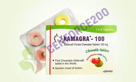 Kamagra Polo Chewable 100mg (Sildenafil Citrate)