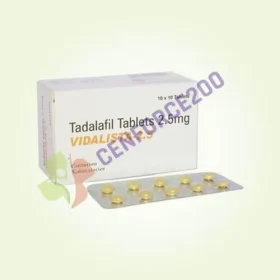 Vidalista 2.5mg (Tadalafil)