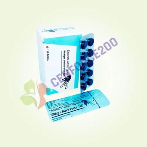 Sildigra Black Force 200 mg (sildenafil Citrate)