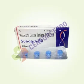 Suhagra 50mg (Sildenafil Citrate)